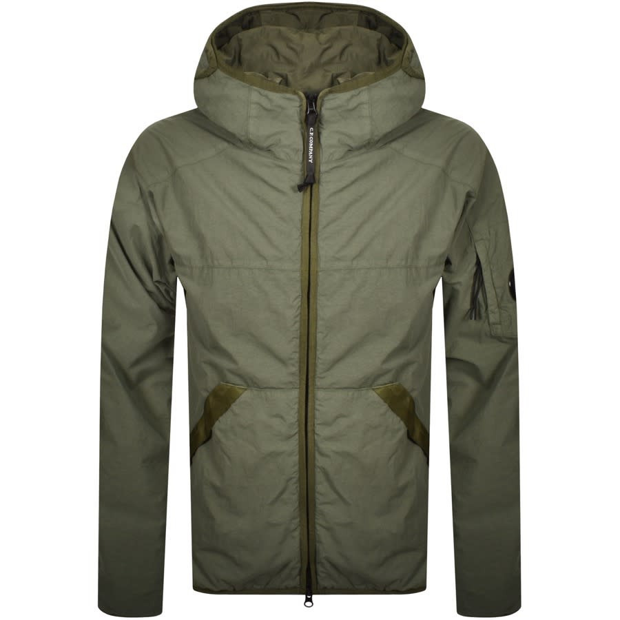 Alternative Image for ProductCP Company Hooded Jacket Green1